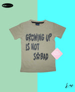 Girls Toddler T-Shirt (Growing Up / Green)