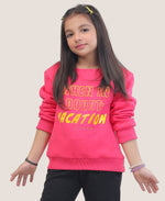 Girls Sweatshirt (Pink)