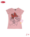 Girls T-Shirt (Pink half sleeve)