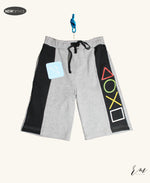 Boys Printed Shorts (Grey)