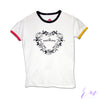 Ladies T-Shirt Heart Breaker ( White )