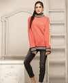 High collar Sweatshirt Rm (Pink)