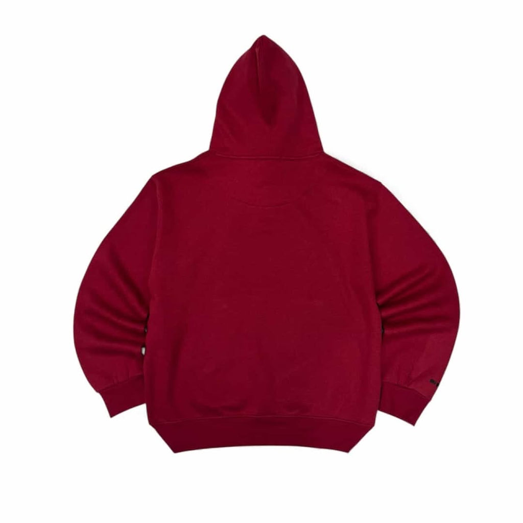 Burgundy hoodie