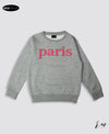 Girls Sweatshirt Paris ( Grey )