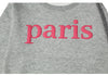 Girls Sweatshirt Paris ( Grey )