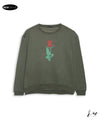 Ladies Sweatshirt Rose ( Green )