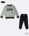 Boys Sweatshirt Set Batman ( Grey ) Trouser ( Black )