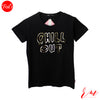 Ladies T-Shirt ( Black Chill out)