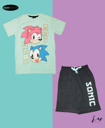 Boys (Sonic / Sea Green / Boys Sonic short ( Melange Green )