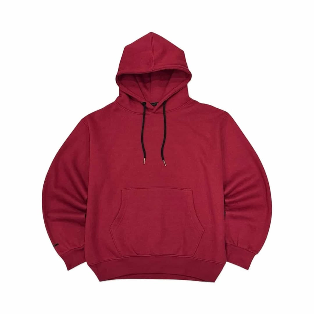 Burgundy hoodie