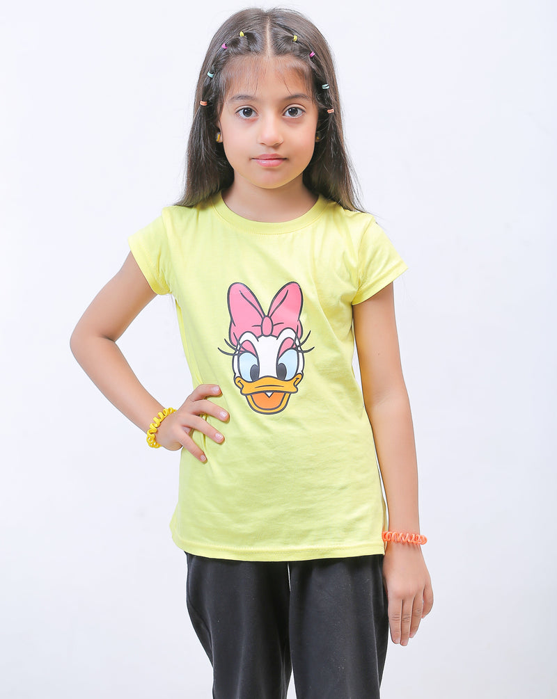 Girls T-Shirt Yellow (Duck)