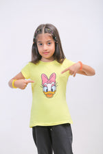 Girls T-Shirt Yellow (Duck)