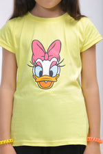 Girls T-Shirt Yellow (Duck)