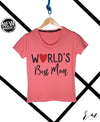 Ladies T-Shirt Best Mom ( Pink )