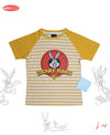 Girls T-Shirt ( Looney Toons ( White Yellow )