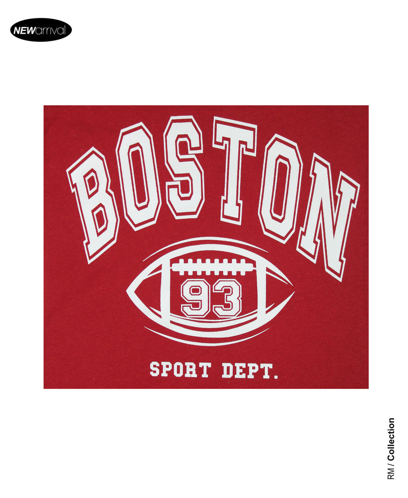 Girls T-Shirt (Red Boston )