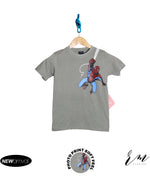 Boys T-Shirt  (Grey Spider)