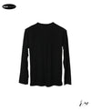 Ladies Boutton Down Tunic Shirt ( Black )