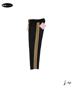 Boys Stripe trouser ( Black )