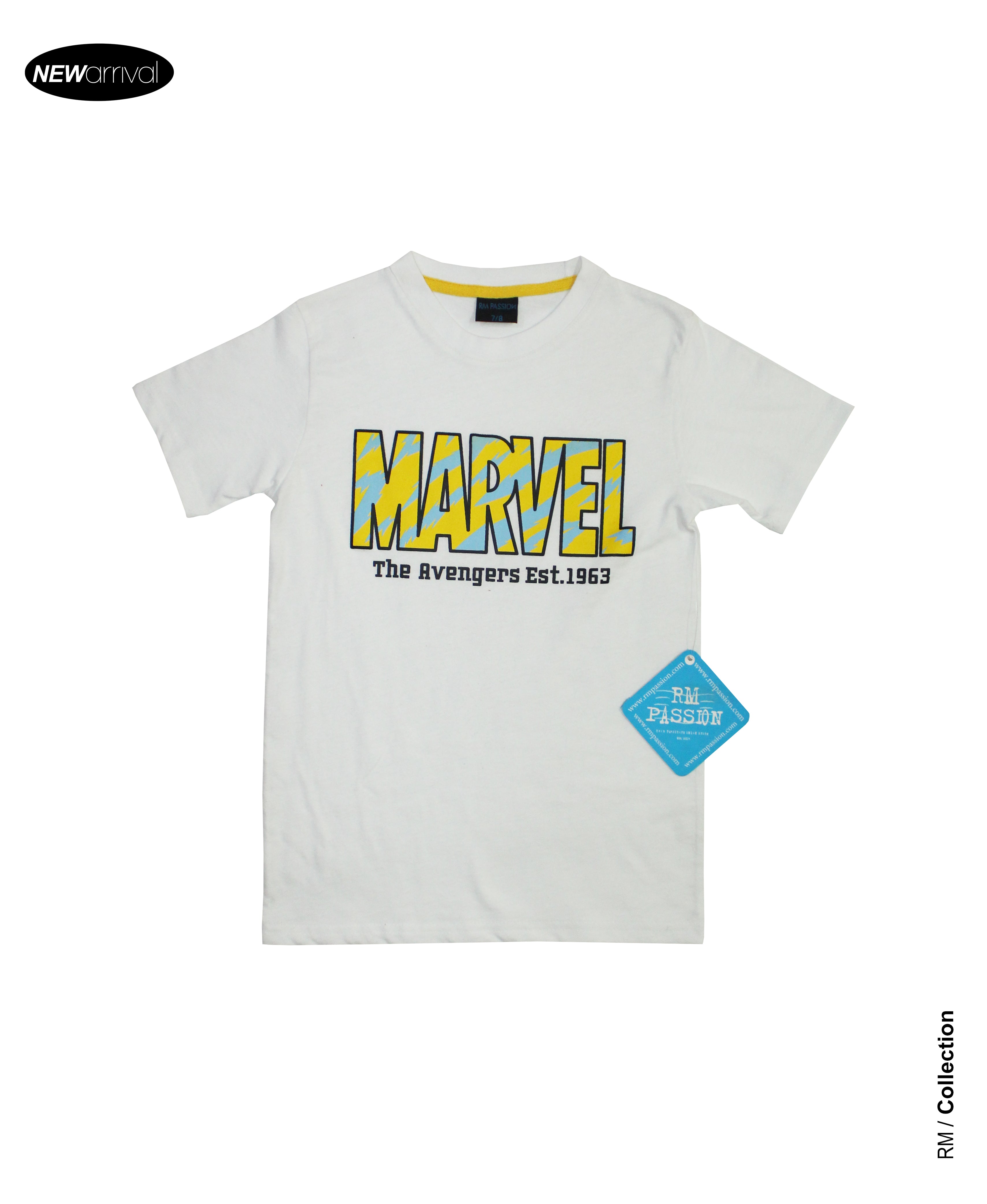 Boys Shirts  (Marvel / White)