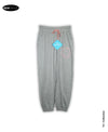 Ladies bottom trouser Puff Print (Everything Grey)