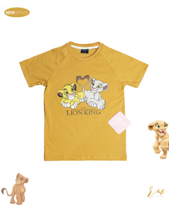 Boys Shirts  (Lion King / Mustard)