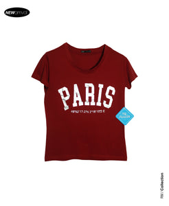 Ladies top (Paris Red)