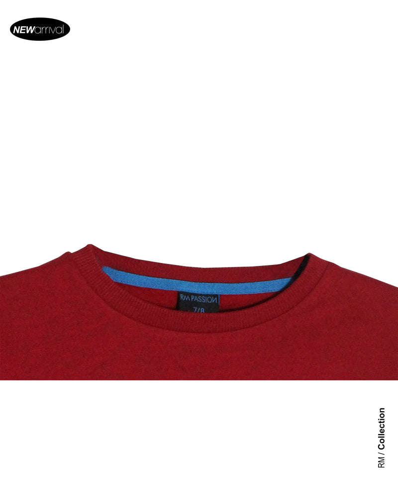 Boys Spider Man Sweatshirt (Red)