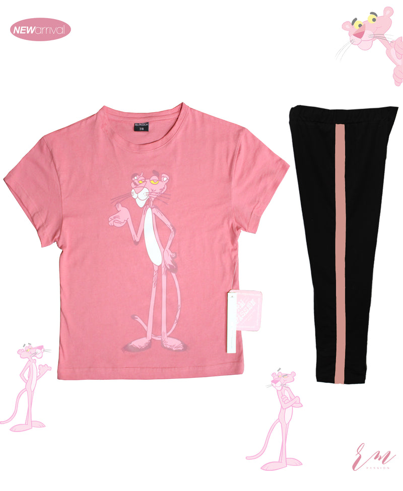 Girls Pack (Pink Panther / Pink stripe trouser)