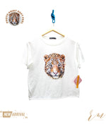 Ladies T-Shirt (White Tiger)