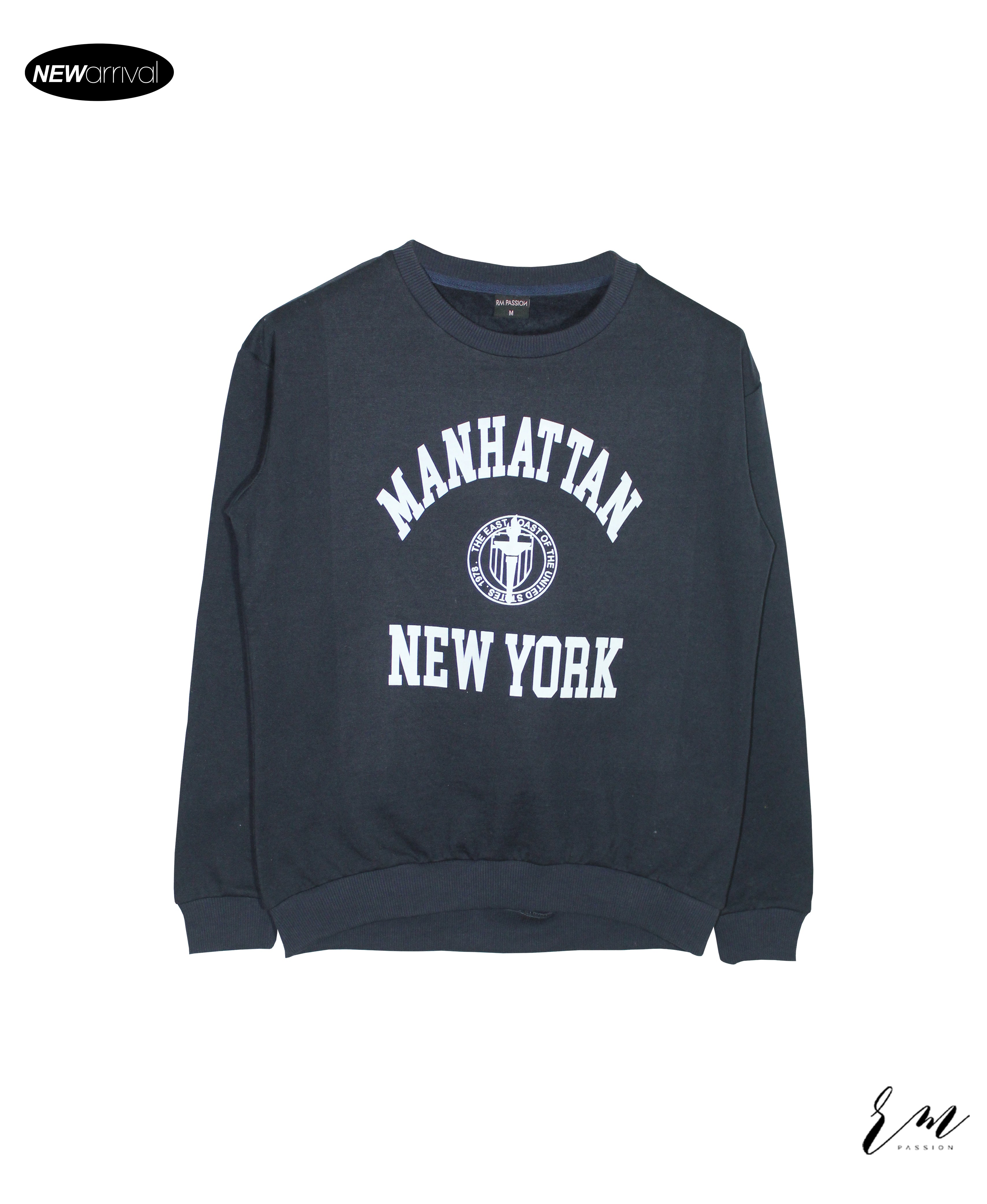 Ladies Manhattan Sweatshirt ( Navy )
