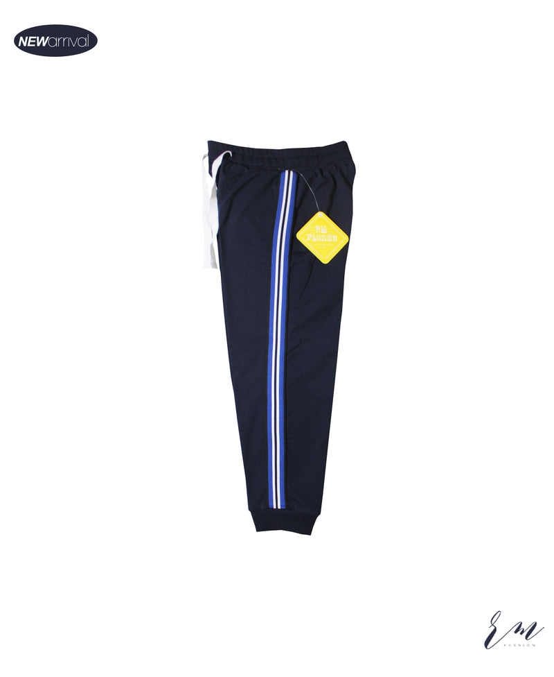 Boys Stripe trouser ( Navy )