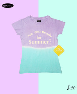 Girls Top Ready for Summer (Tie & Dye)