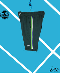 Men Slimfit Sports Shorts (Green)
