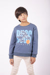 Kids Unisex Sweatshirt ( Mid Blue )