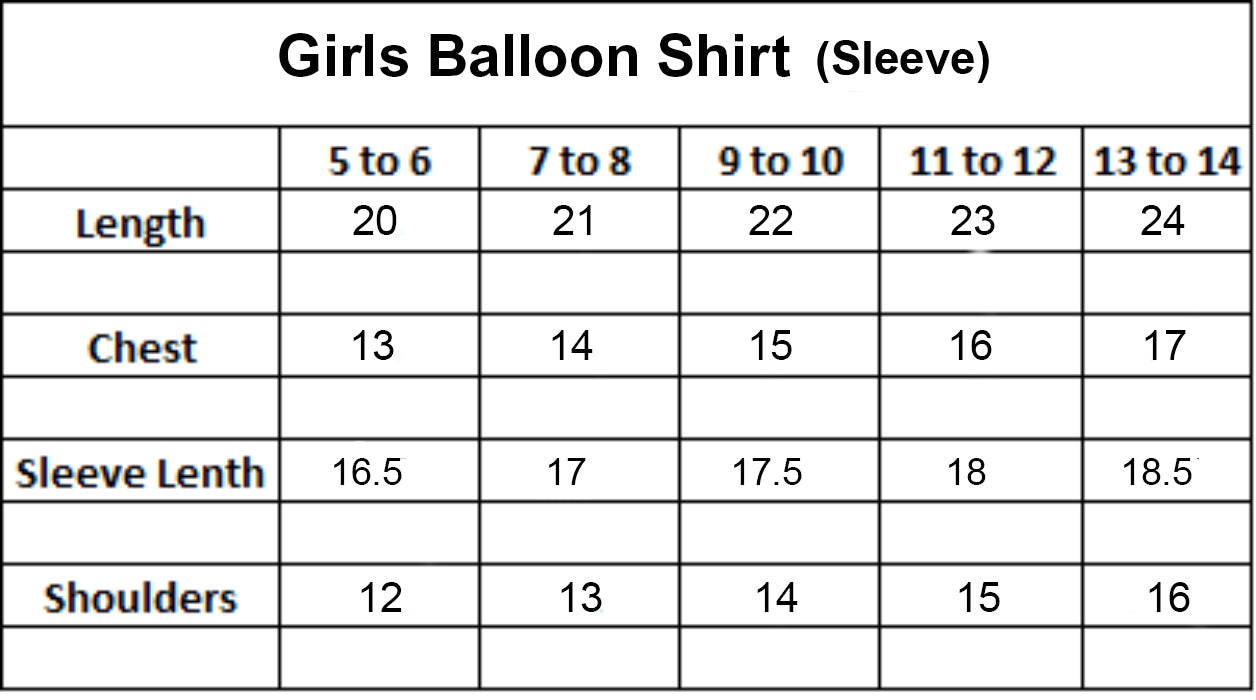 Girls Top Panther (Mint Balloon Shirt )