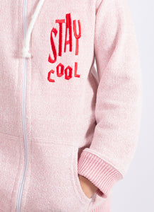 Girls Zipper Stay cool (Pink)